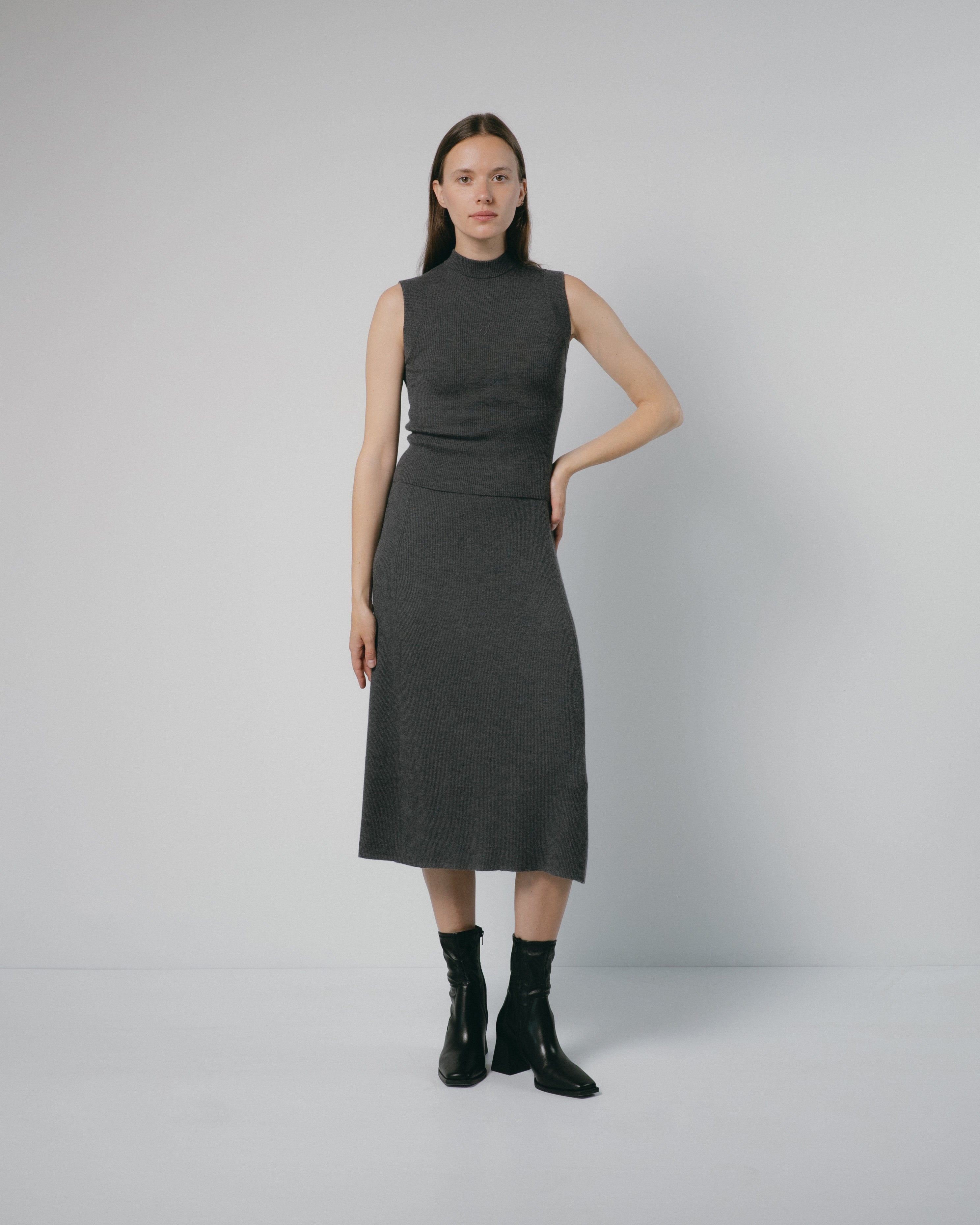 Linea Cashmere Tank Mysto Cashmere