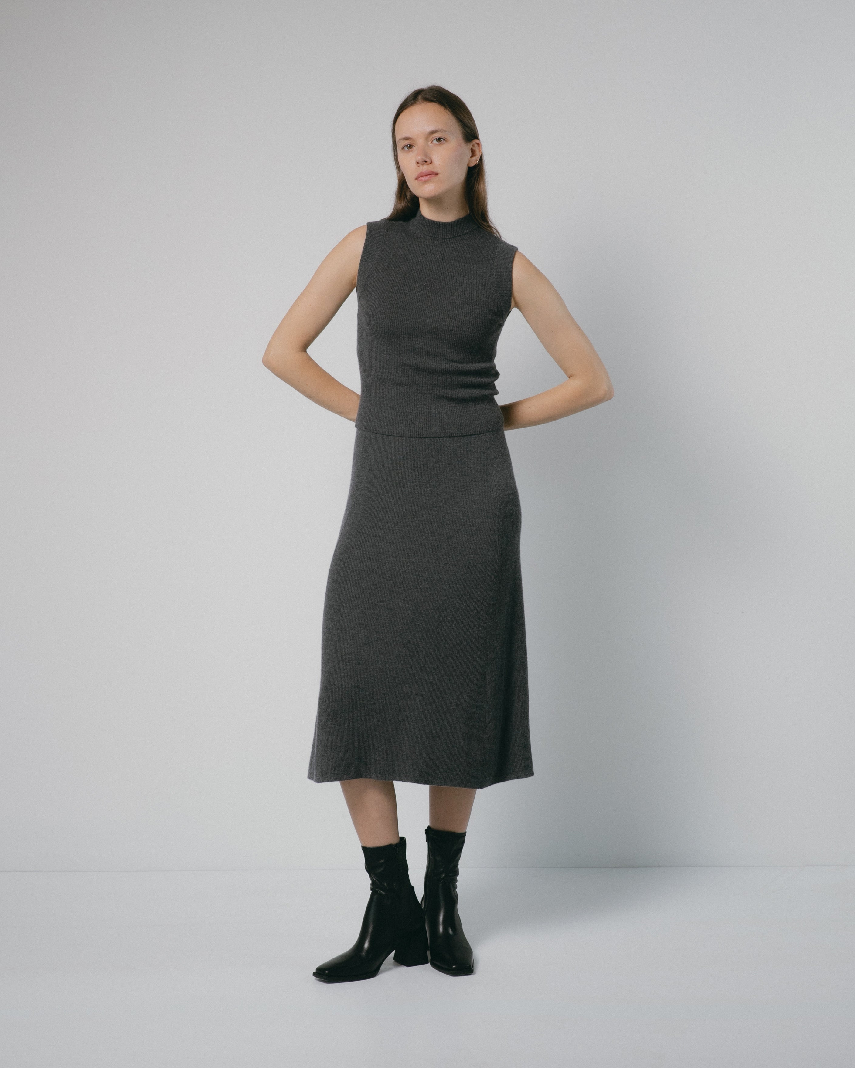 Linea Cashmere Tank Mysto Cashmere