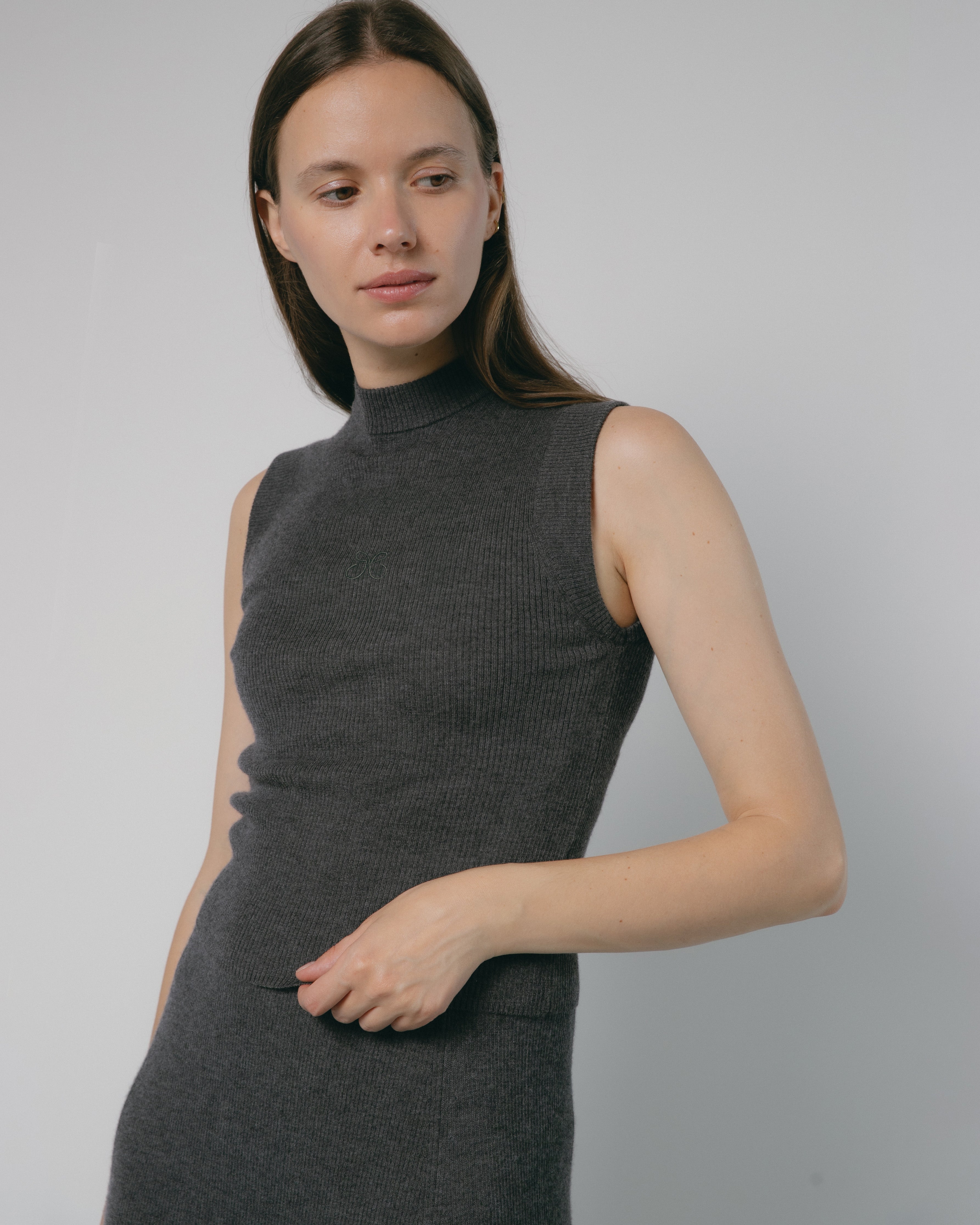 Linea Cashmere Tank Mysto Cashmere