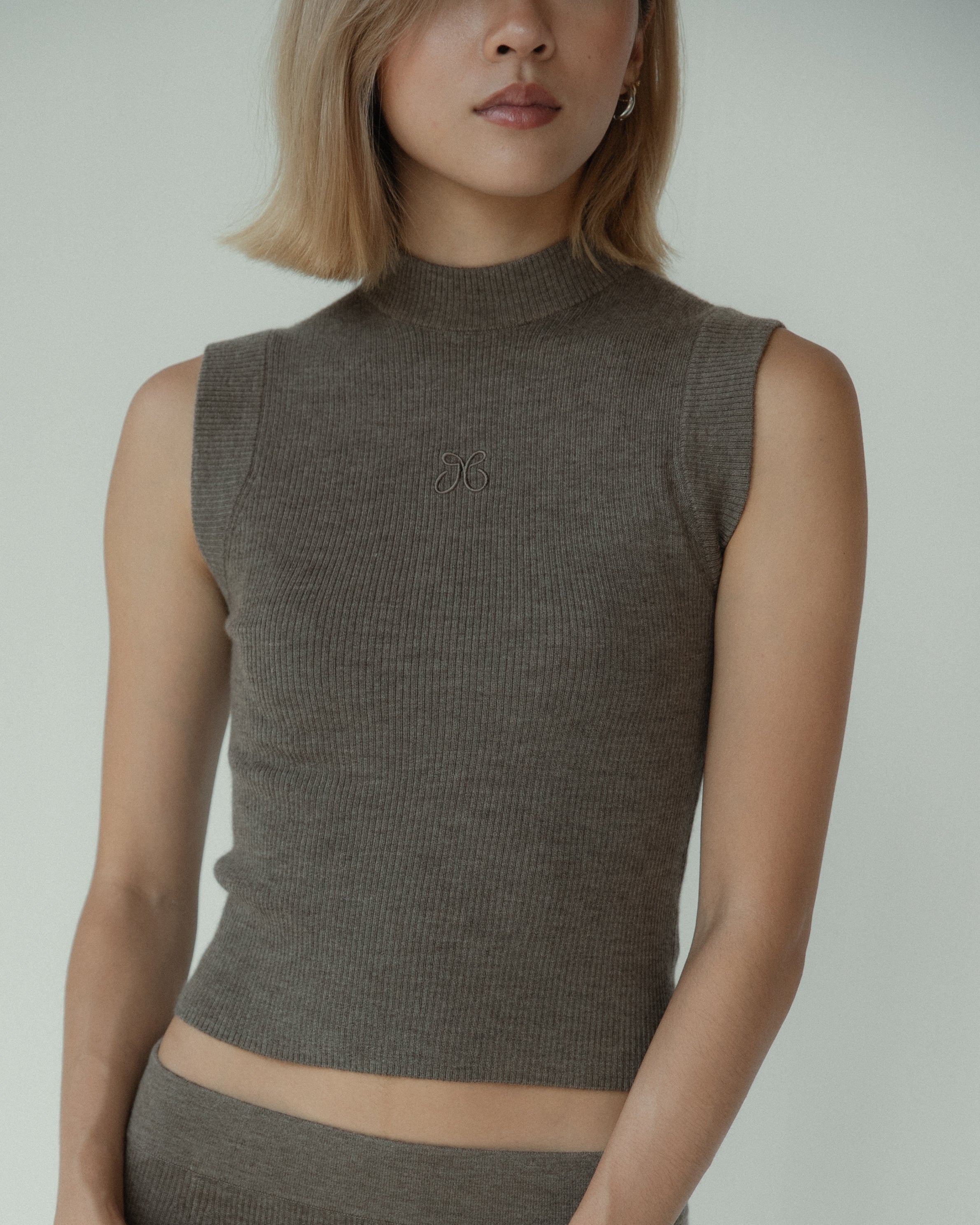 Linea Cashmere Tank Mysto Cashmere