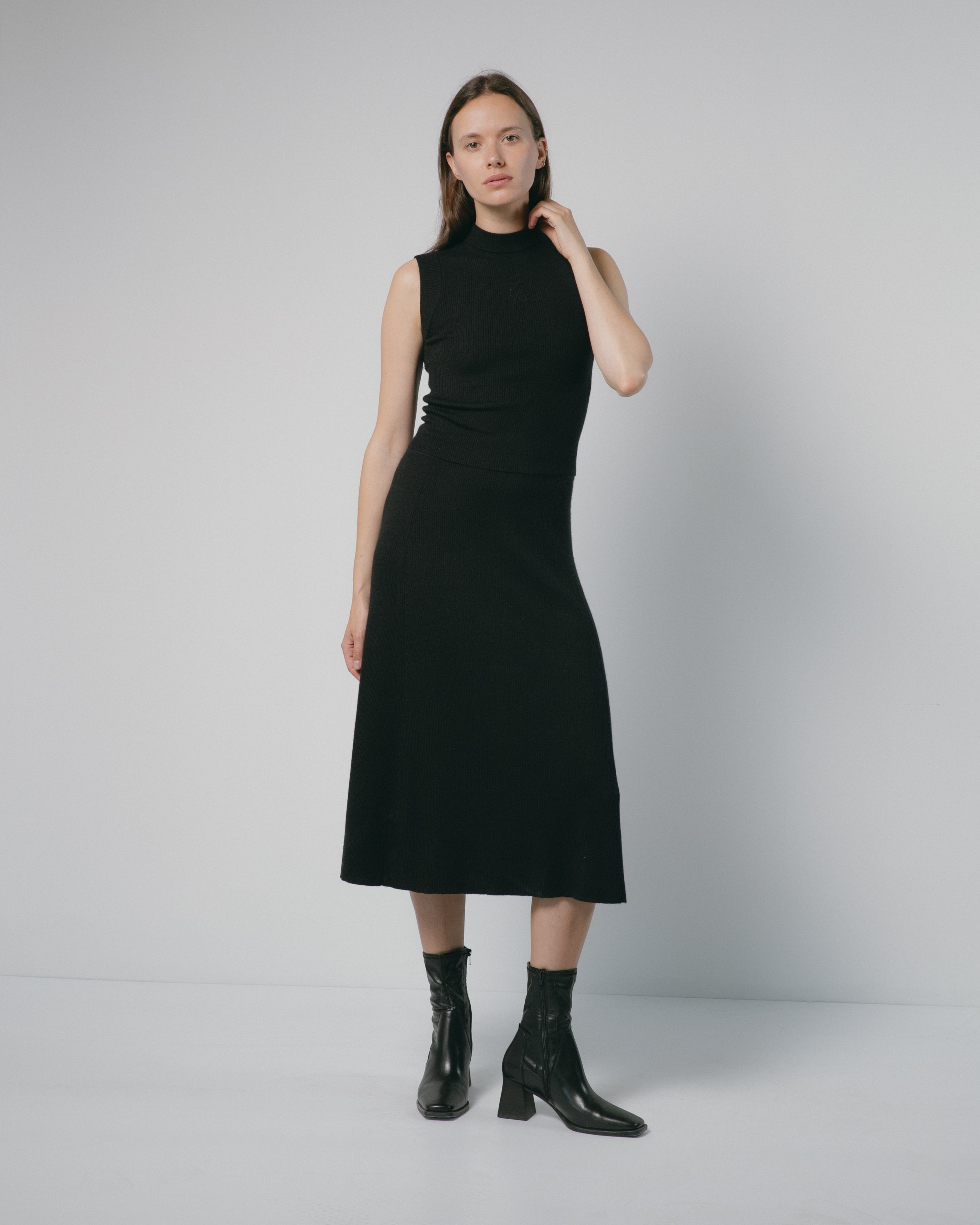 Linea Cashmere Tank Mysto Cashmere