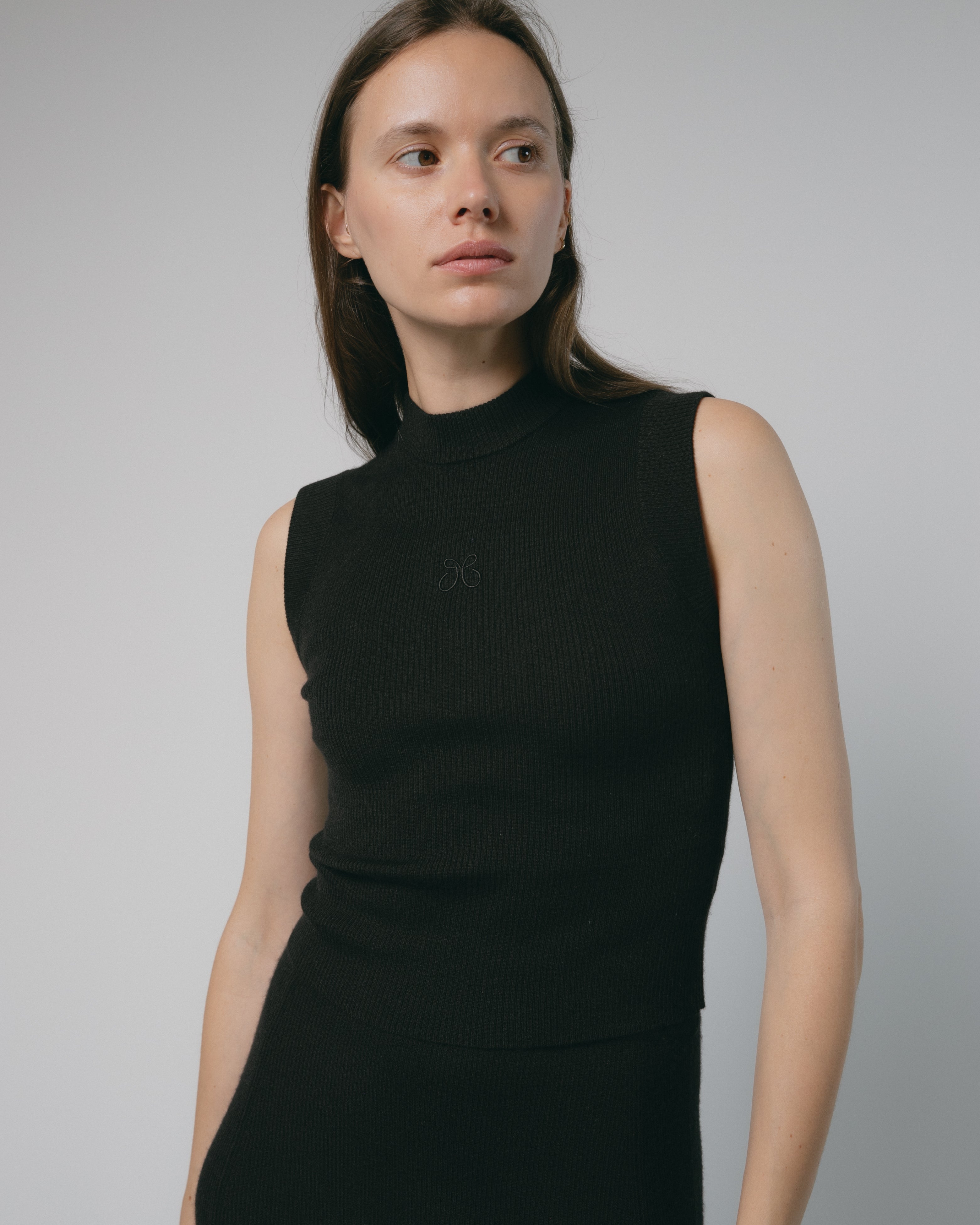 Linea Cashmere Tank Mysto Cashmere