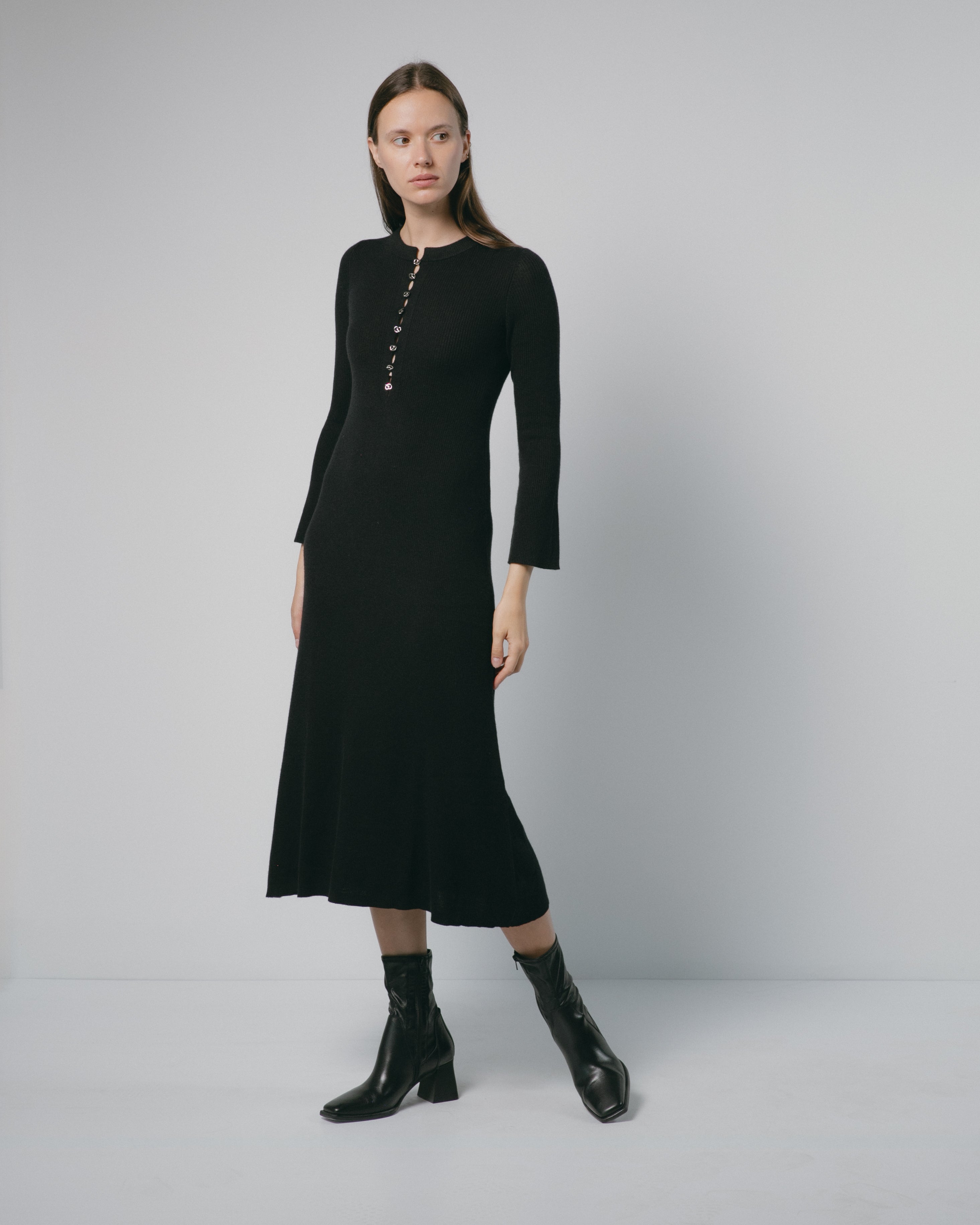 Linea Cashmere Maxi Dress Mysto Cashmere