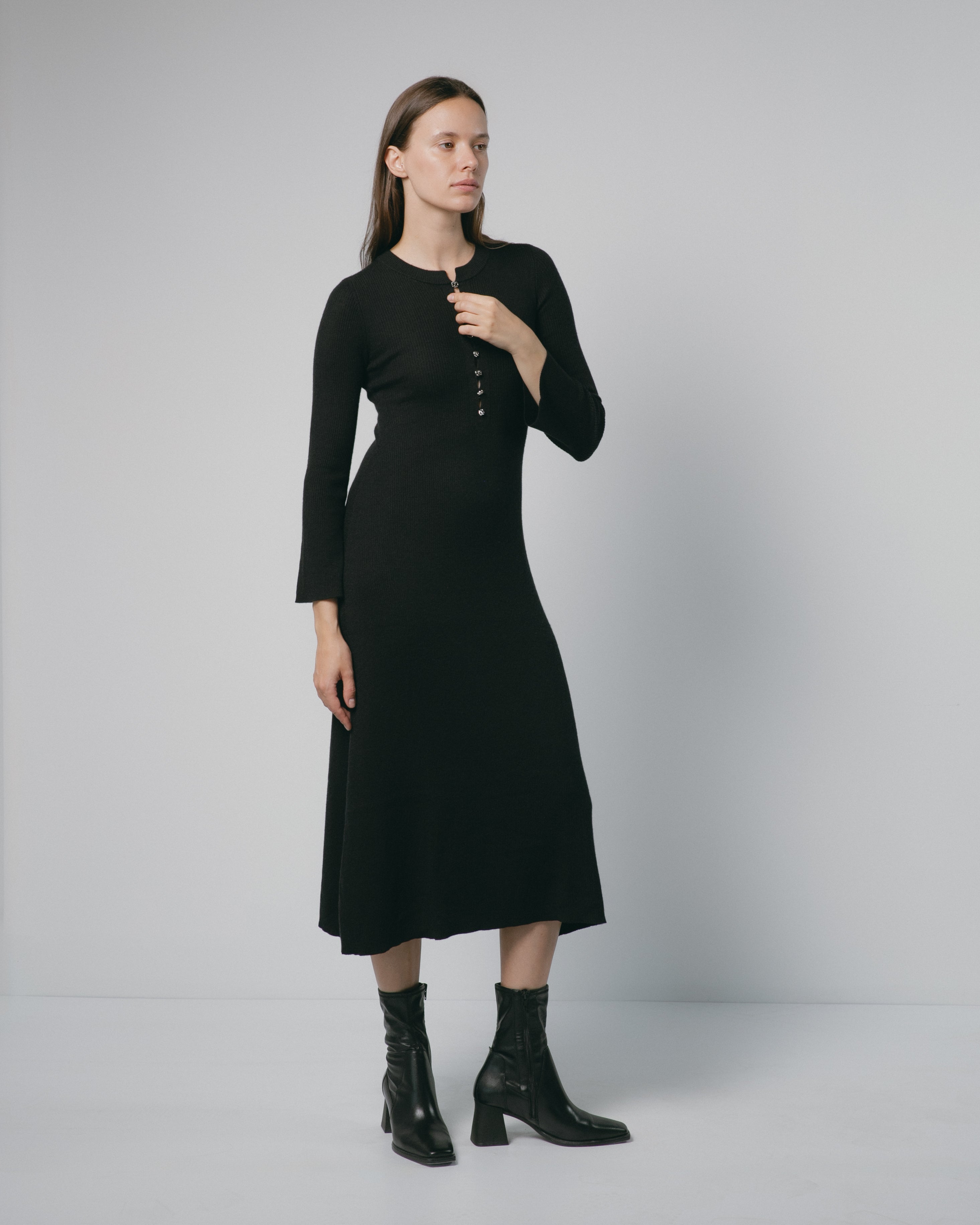 Linea Cashmere Maxi Dress Mysto Cashmere