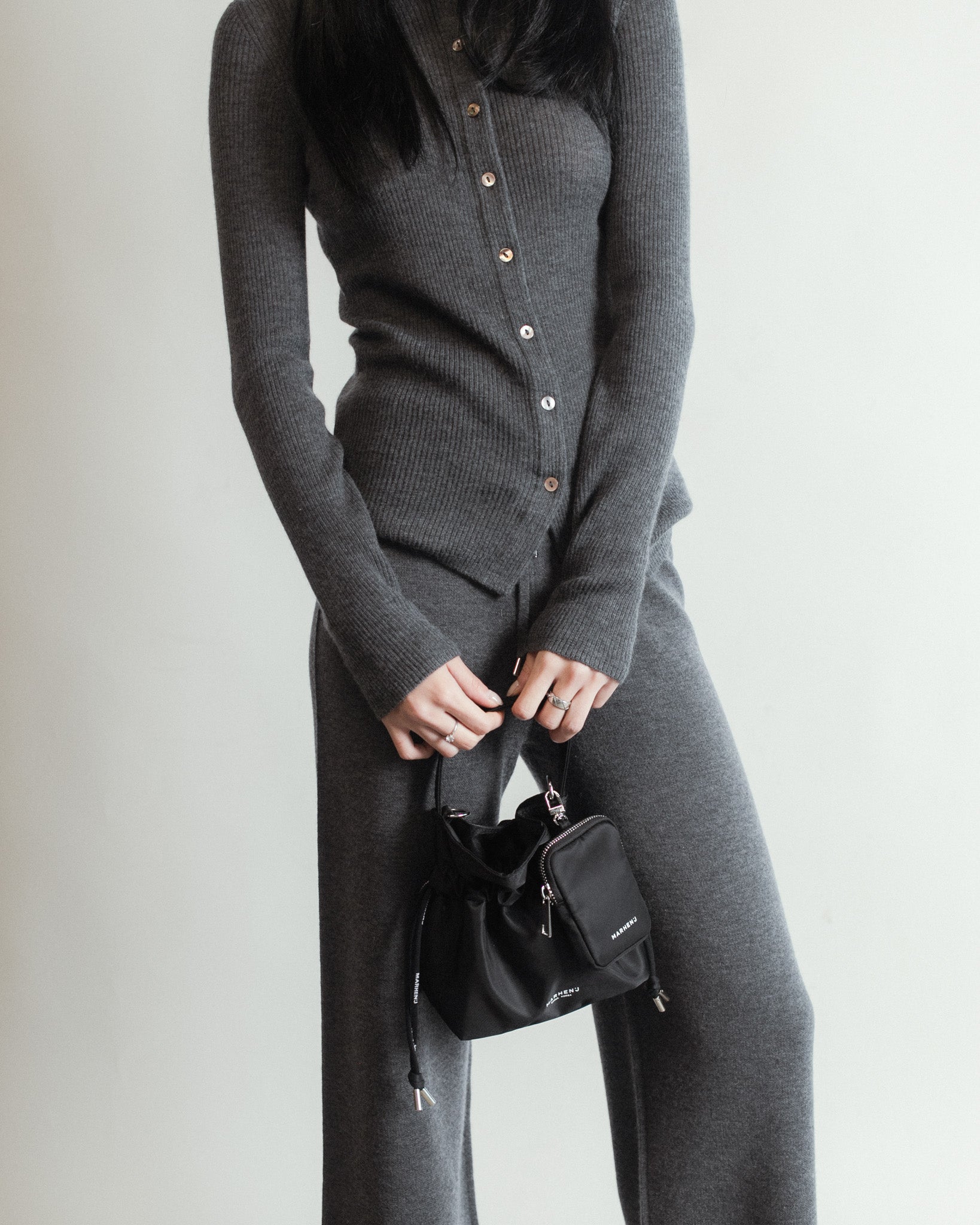 Linea Collared Cashmere Cardigan Mysto Cashmere
