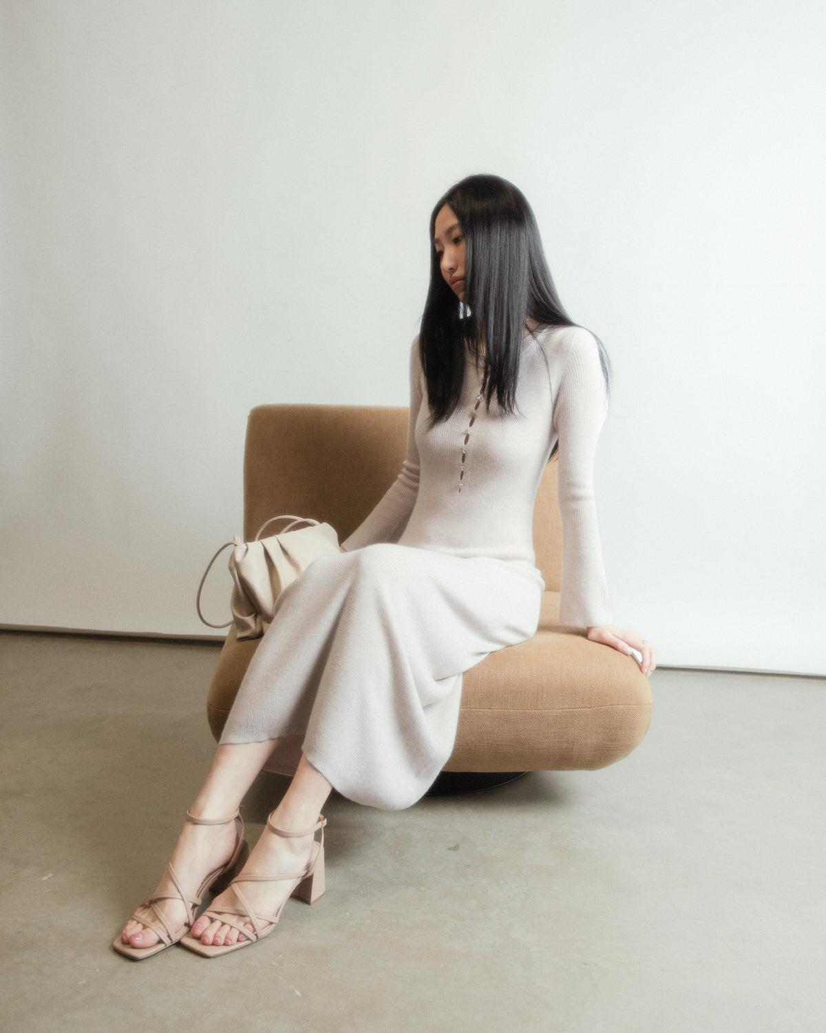 Linea Cashmere Maxi Dress Mysto Cashmere
