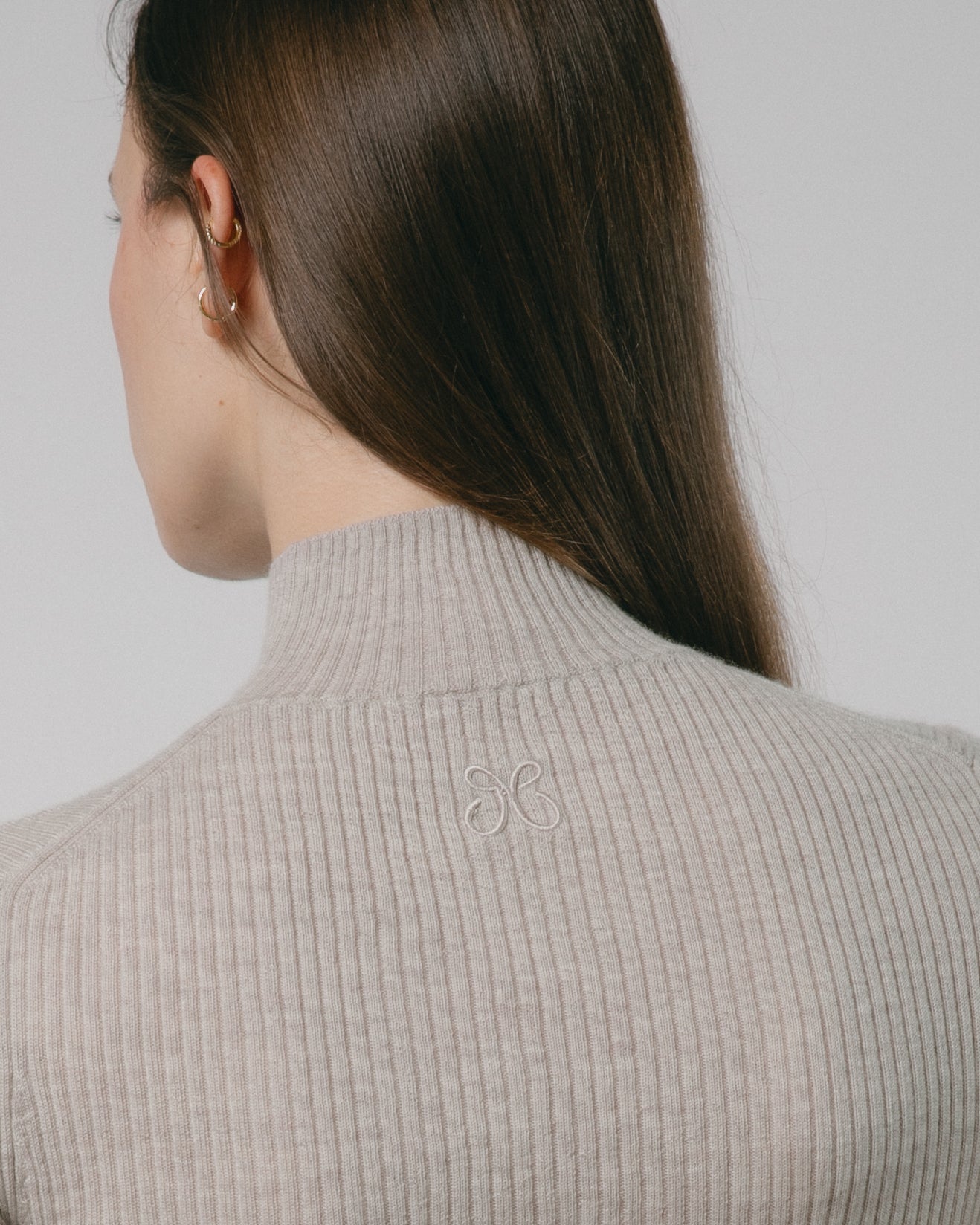 Linea Cashmere Mock Neck Top Mysto Cashmere