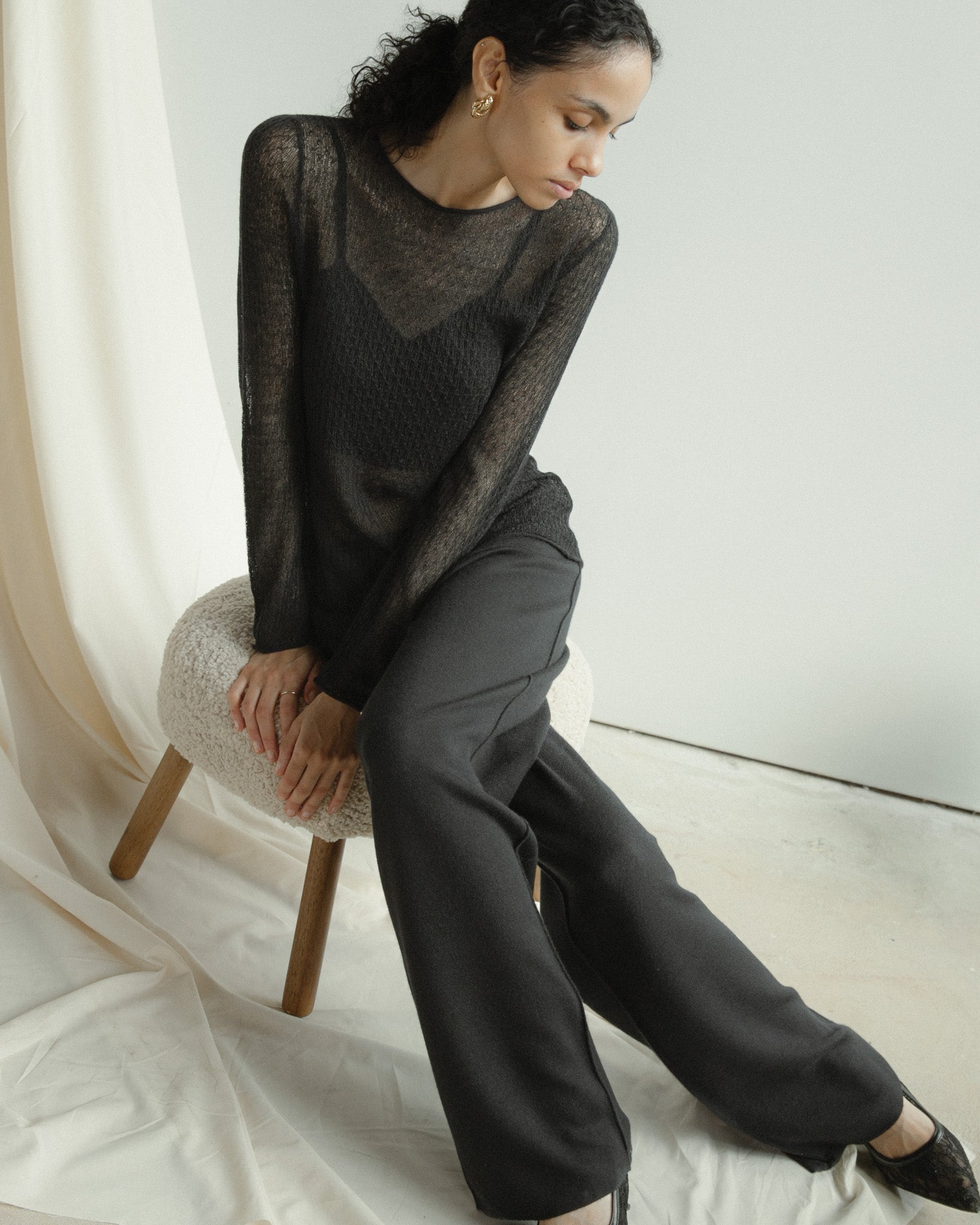 Mist Flow Cashmere Trousers Mysto Cashmere