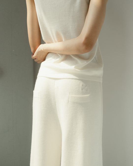 Mist Flow Cashmere Trousers