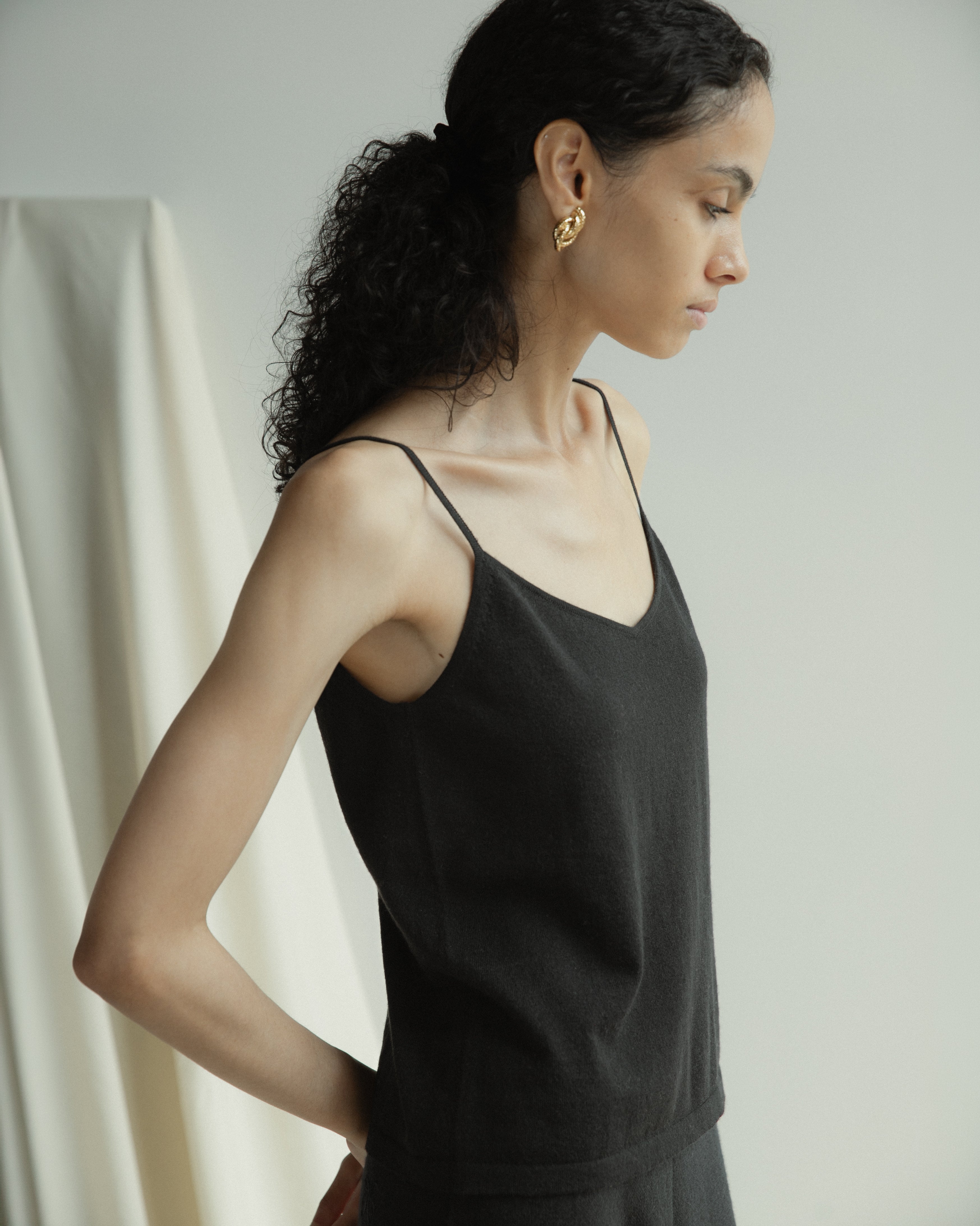 Mist Cashmere Tank Top Mysto Cashmere