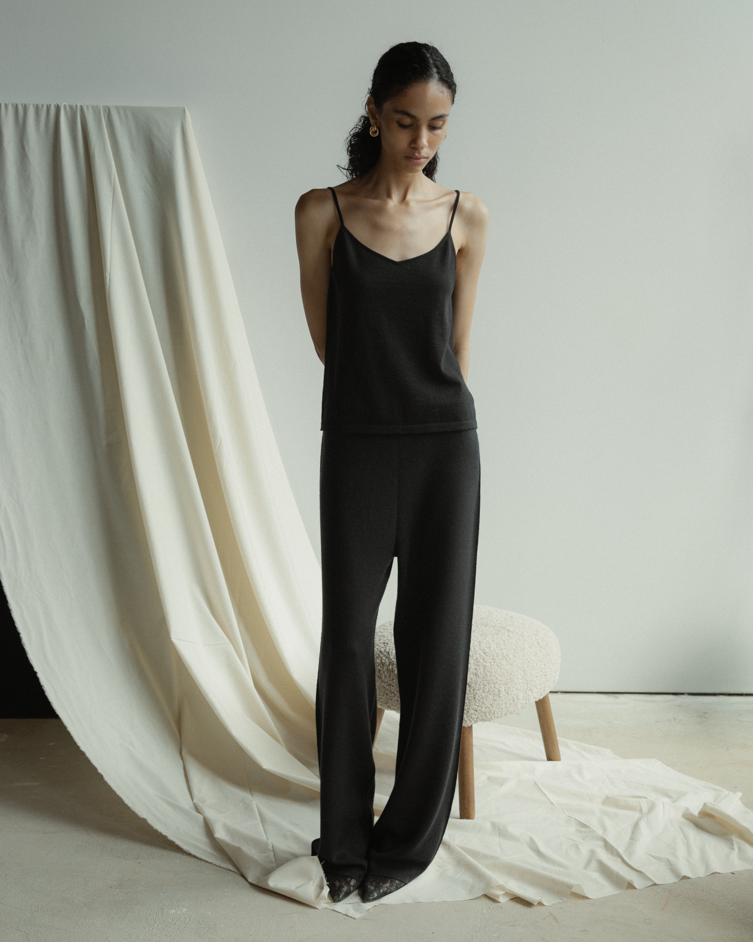 Mist Cashmere Tank Top Mysto Cashmere