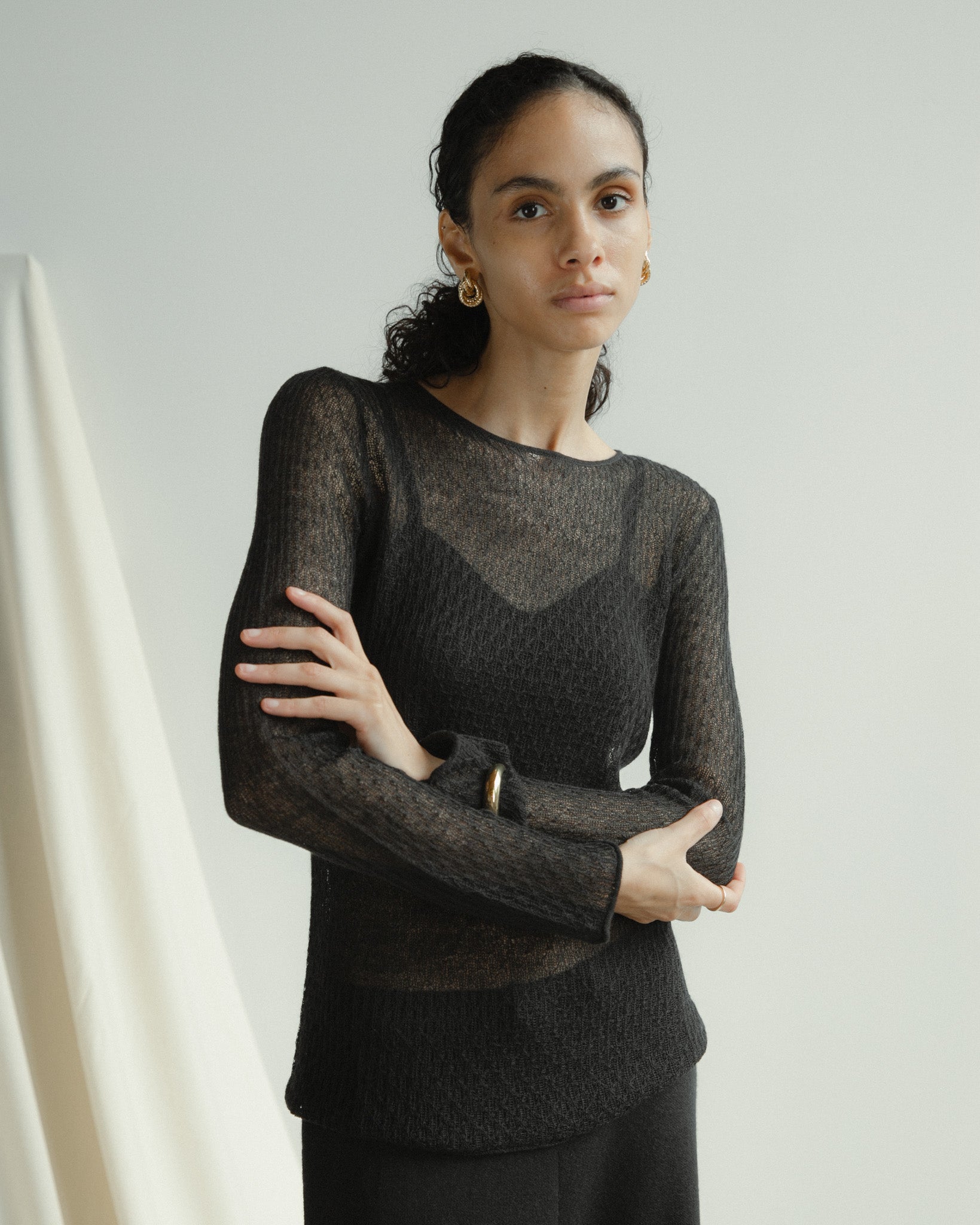 Mist Cashmere Tank Top Mysto Cashmere