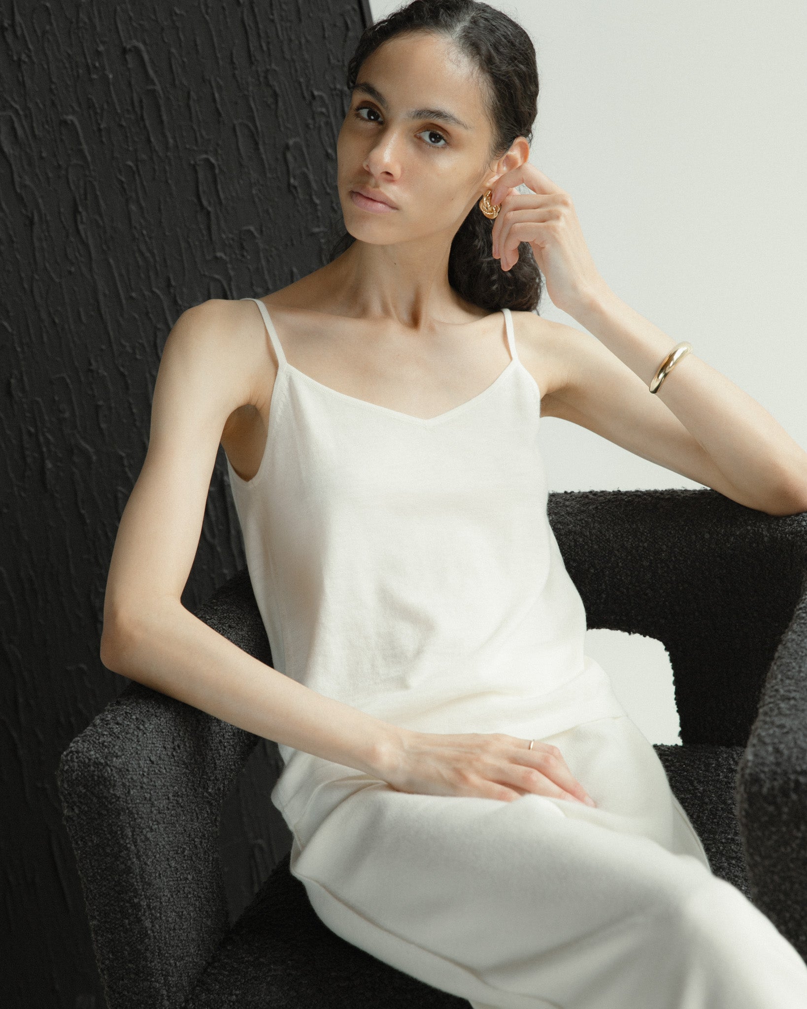 Mist Cashmere Tank Top Mysto Cashmere