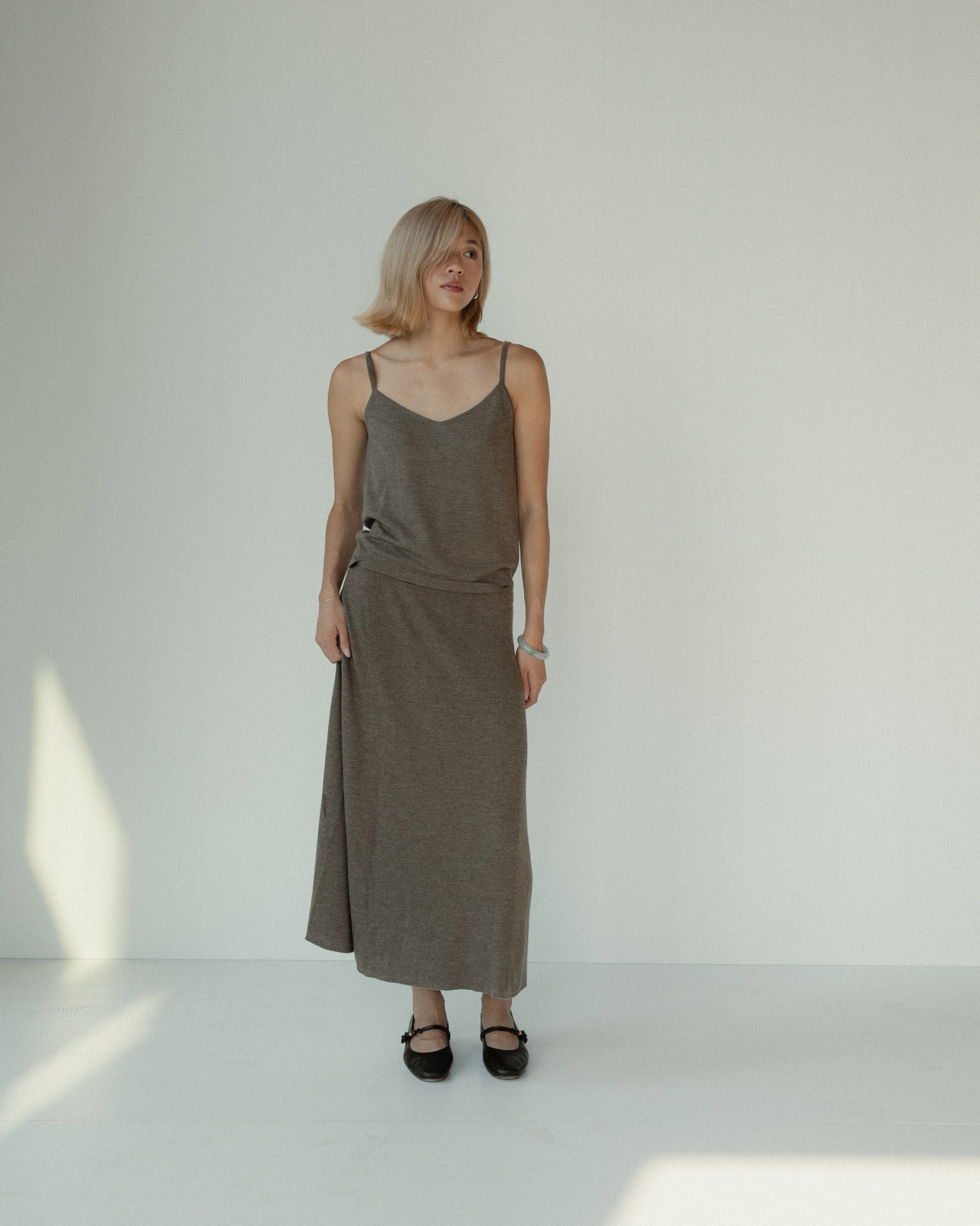 Mist Cashmere Tank Top Mysto Cashmere