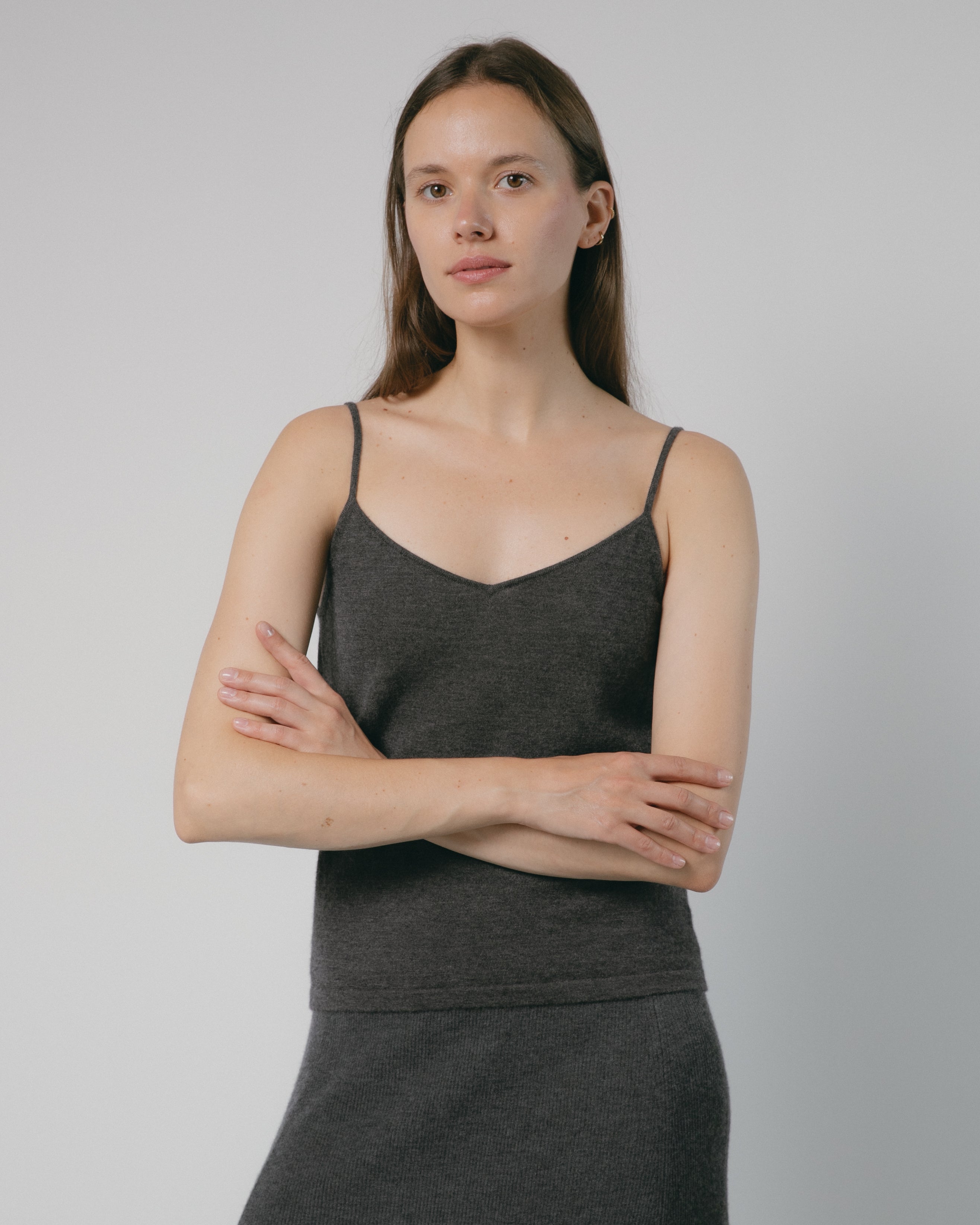 Mist Cashmere Tank Top Mysto Cashmere