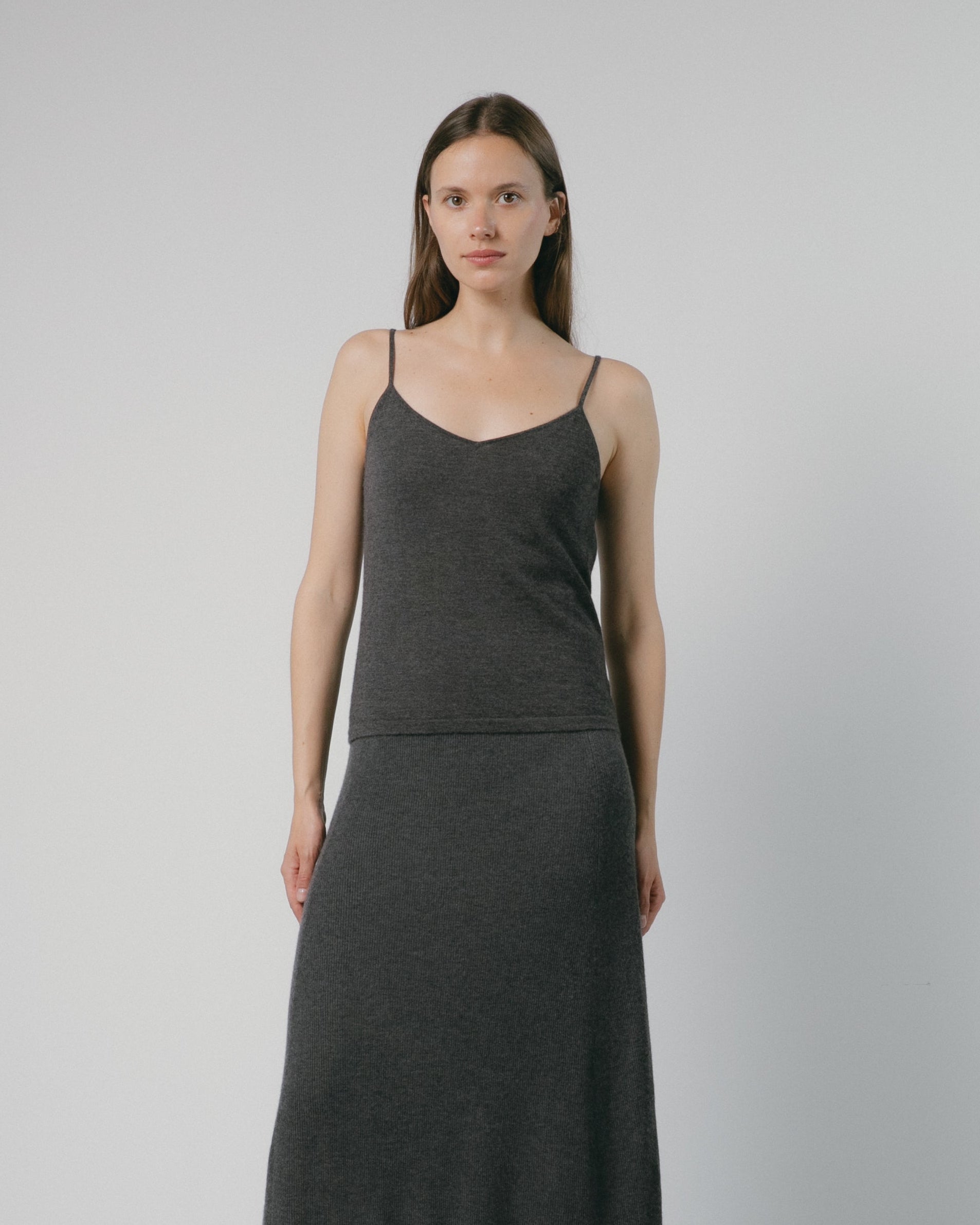 Mist Cashmere Tank Top Mysto Cashmere