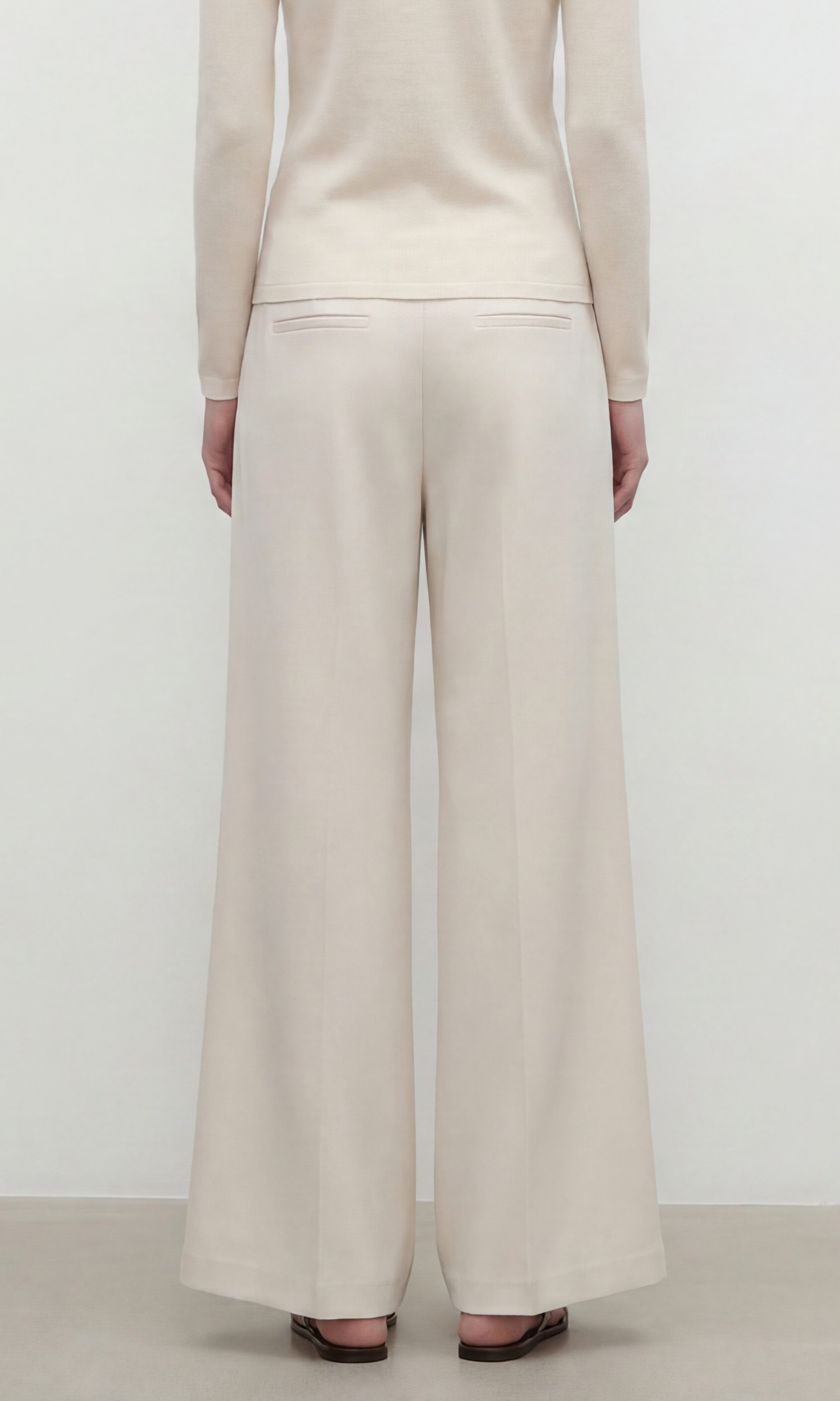 Halo Flow Trousers Mysto Cashmere