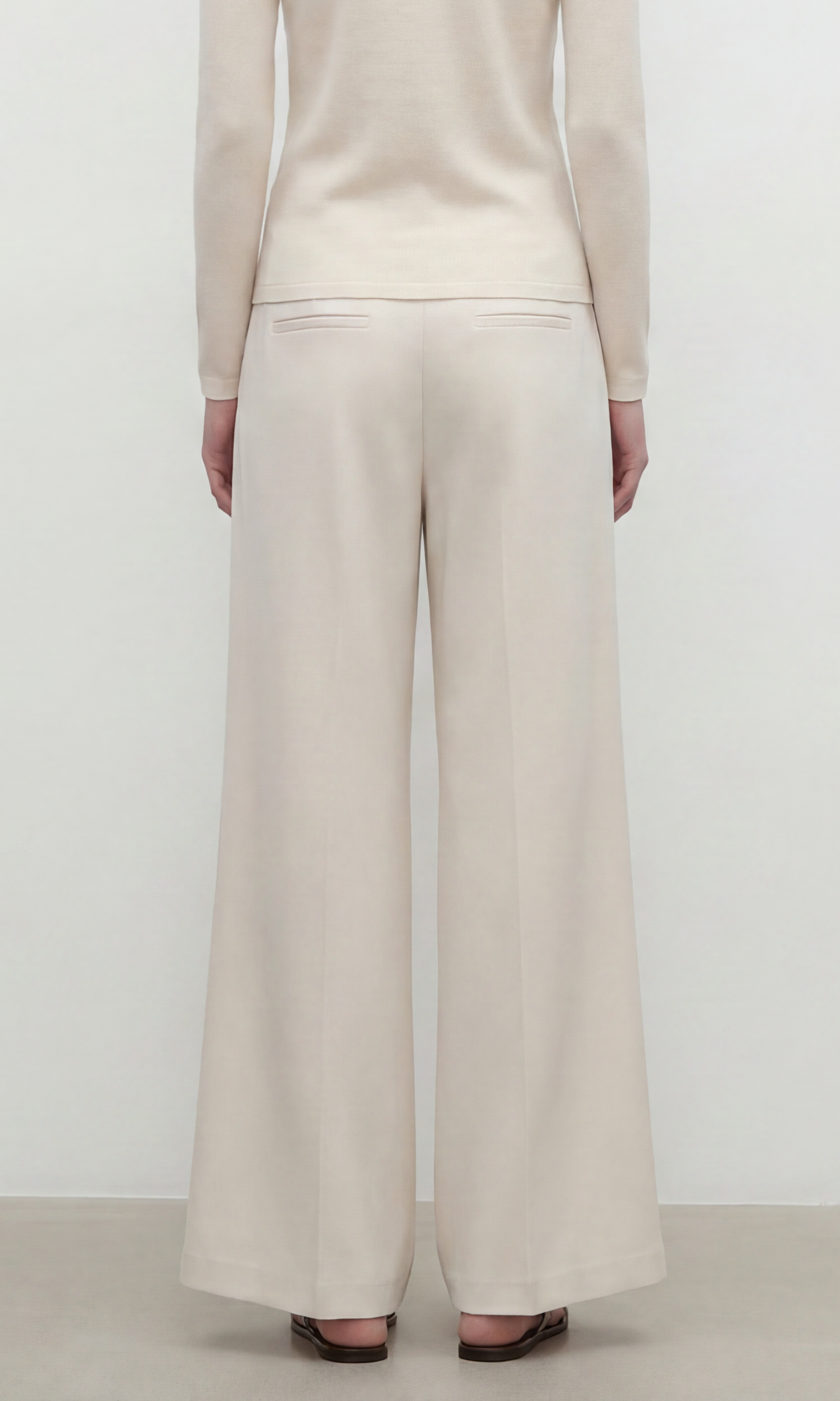 Halo Flow Trousers Mysto Cashmere