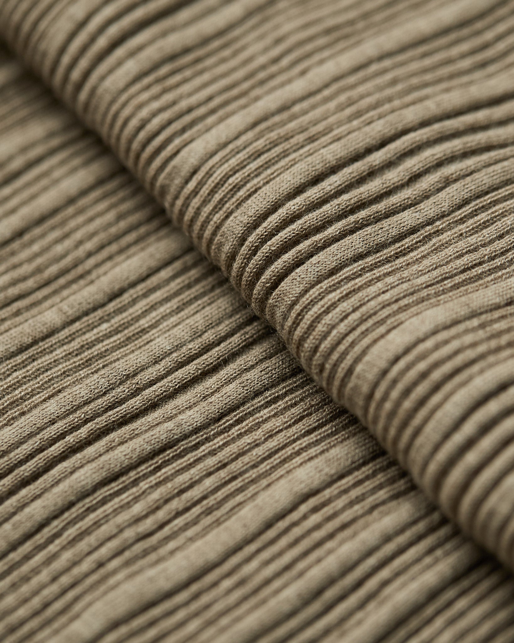 Linea Rib Sheer Cashmere Top Mysto Cashmere