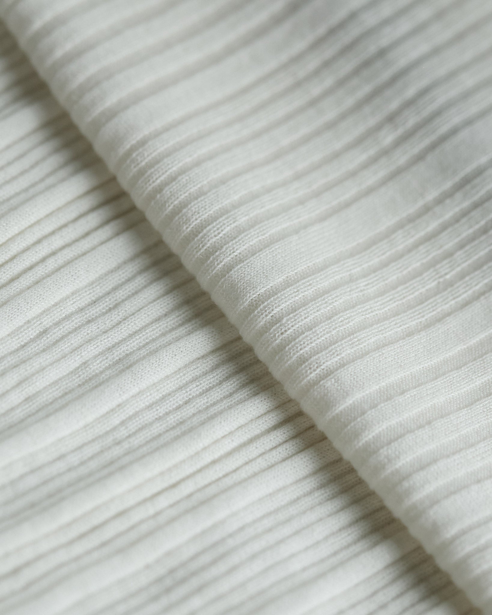Linea Rib Sheer Cashmere Top Mysto Cashmere