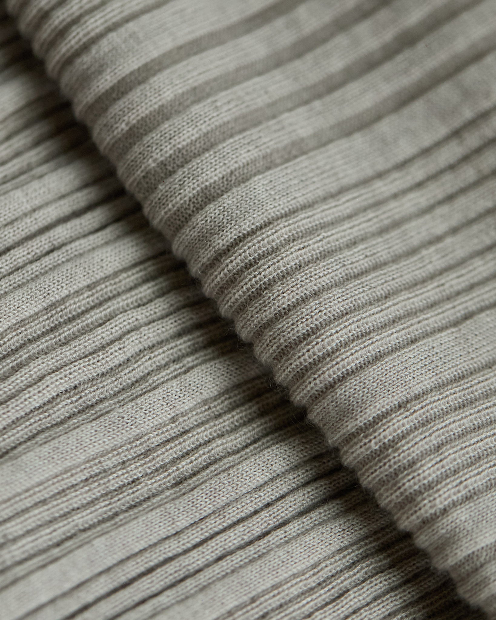 Linea Rib Sheer Cashmere Top Mysto Cashmere